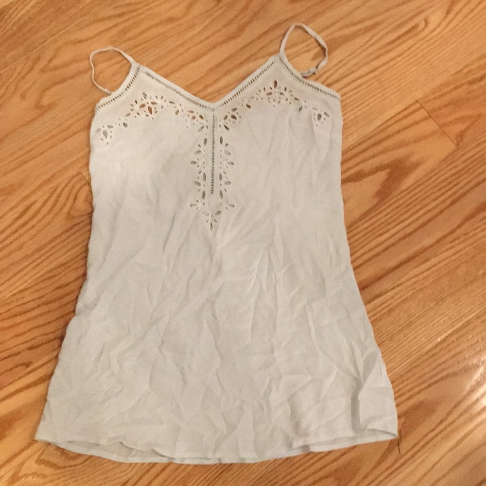 a baby blue dress